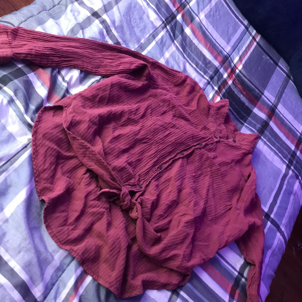 Button up top